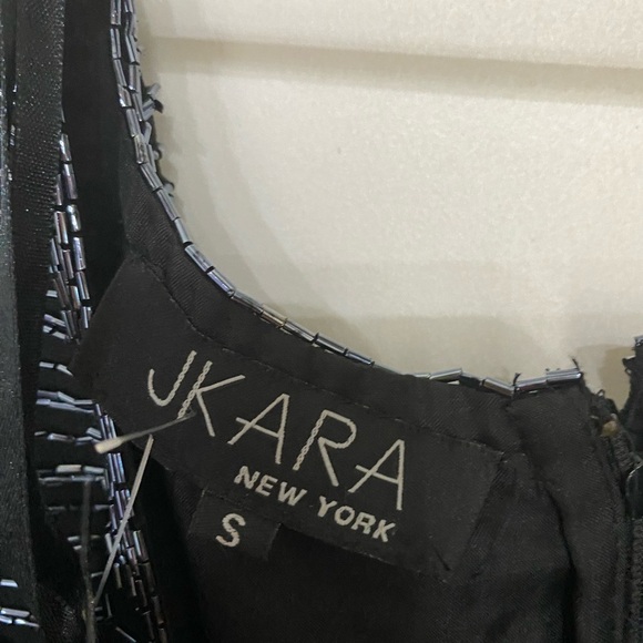 JKara Black Beaded Sleeveless Formal Top Fancy NWT 30%off w ♥️-bundle 2+items50% - Picture 4 of 8